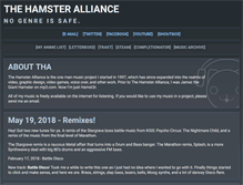 Tablet Screenshot of hamsteralliance.com